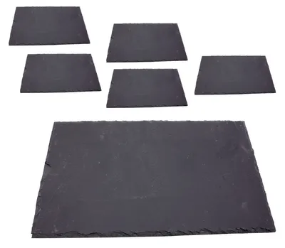 Produktbild von Naturschieferplatte GN 1/1 6 Stück im Set