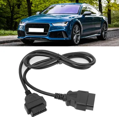 Immagine prodotto di cavo adattatore diagnostico per auto a 16 pin per Elm327 da spina a presa, cavo di prolunga OBD, 1,5 m
