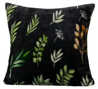 Produktbild von Mikrofaser-Kissenbezug ZELNOIR 45x45 cm, schwarz
