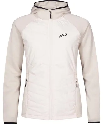 Produktbild von Halti Damen Jacke Streams Hybrid Knit Layer Jacket Beige 42