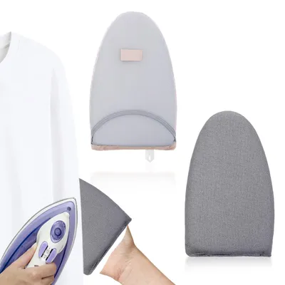 Productafbeelding van Stoomstrijkhandschoen - Hittebestendig en waterdicht, met vingerlus - Accessoire voor stoomstrijkapparaat - Grijs
