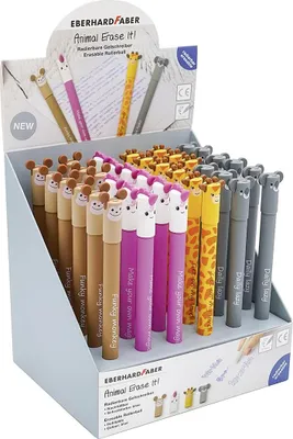 Obrázok produktu pre E.FABER gélové pero Animal Erase It! 2025 36-balenie