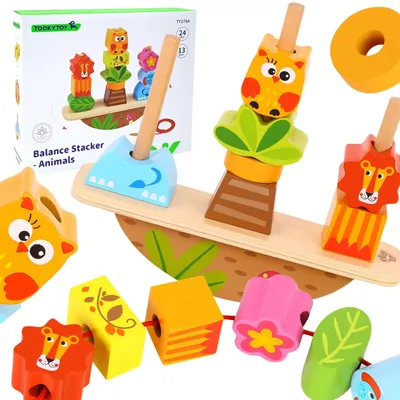 Immagine prodotto di Puzzle di bilanciamento degli animali giocattolo Tooky