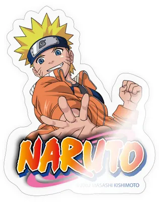 Produktbild von Spreadshirt Naruto Ninja Logo Sticker Aufkleber, 10 x 10 cm, Transparent glänzend