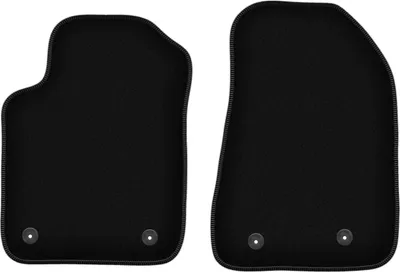Zdjęcie produktu dla Wielganizator dywaniki welurowe przednie do Alfa Romeo Giulietta hatchback (2010-2020) - czarne dywaniki samochodowe BASIC komplet (2 szt.)