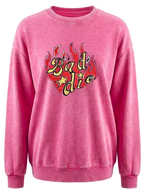 Immagine prodotto di Felpa con cappuccio da donna Auzy - rosa, taglia XL