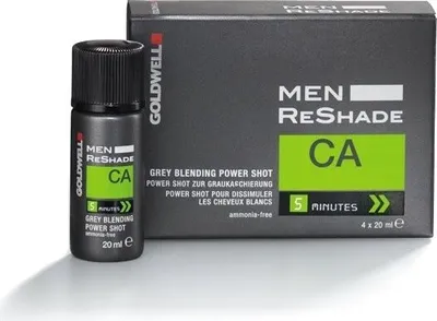 Image de Goldwell Color men reshade 7CA Blond Moyen Cendré Froid CFM 4x20ml - teinture