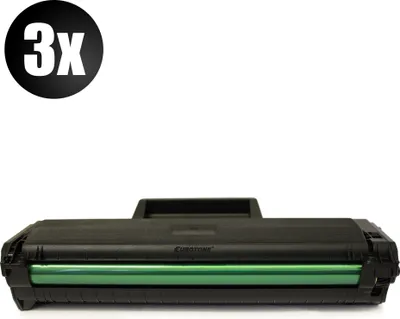 Produktbild von 3x Eurotone Toner Alternative für Samsung MLT-D1042S Black Schwarz
