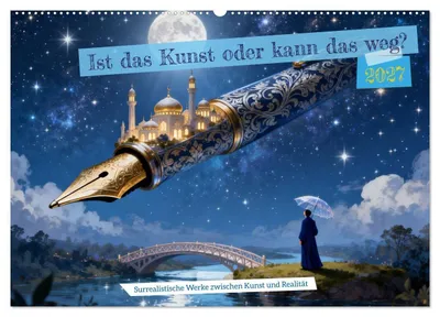 Produktbild von Ist das Kunst oder kann das weg? (Wandkalender 2027 DIN A2 quer), CALVENDO Monatskalender