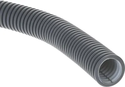 Productafbeelding van 10 meter Kalitec elektrobuis, 750 N, NW 20, AD 20 mm, binnendiameter 13,8 mm, grijs, vlamvertragend, geschikt voor binnen- en buiten gebruik, voor ondergrondse installatie, slag- en drukbestendig, leidingvoersysteem en kabelbescherming
