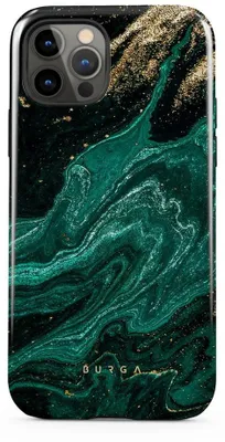 Produktbild von Burga Tough iPhone 12 Hülle Hardcase Backcover Stoßfest - Emerald Pool