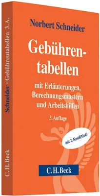 Immagine prodotto di Gebührentabellen