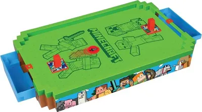 Immagine prodotto di Tavolo da air hockey Minecraft Merchant Ambassador - Overworld - Premium - 53 cm