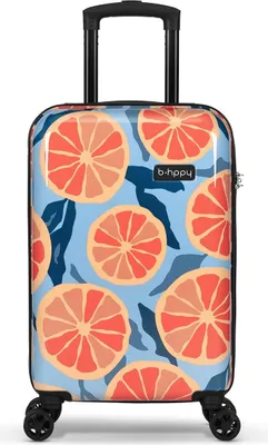 Produktbild von BHPPY Kinderkoffer handgepäck 53x35x20 cm, Reisekoffer kinder, Kinderkoffer mit rollen, Hartschalenkoffer für Kinder, Farbe Blau