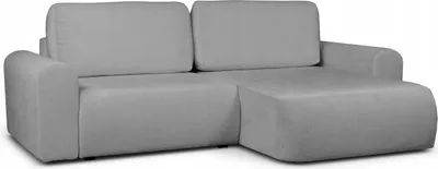 Produktbild von Ecksofa mit Schlaffunktion - L-Form - Rechts - Grau - mit Bettwäschebehälter - Multifunktionale Eckcouch - 250 x 95 x 180 cm - BONITO