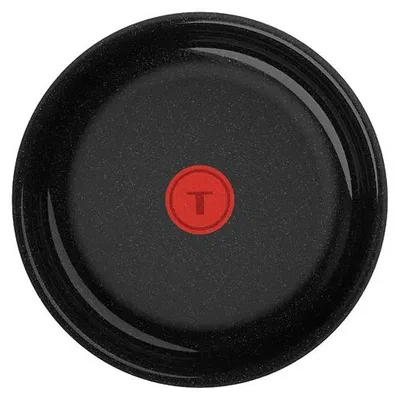 Produktbild von Tefal L27004, Rund, Schwarz, Keramik, Aluminium, Thermo-Punkt, Keramik, Gas, Halogen, Induktion