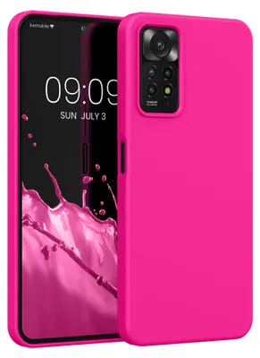Produktbild von kwmobile Handyhülle für Xiaomi Redmi Note 11 Pro / Note 11 Pro (5G) / Note 12 Pro (4G) Hülle - Case Silikon - Kabelloses Laden - Schutzhülle Cover in