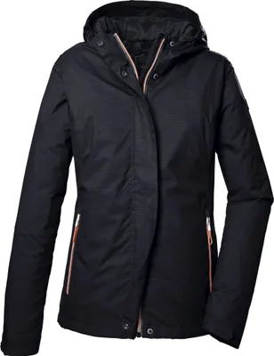 Produktbild von Killtec Outdoojacke mit Kapuze für Damen wasserdicht, Farbe:Dunkelnavy, Größe:44
