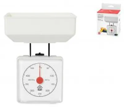 Immagine prodotto di Bilancia Cucina Meccanica In Abs Bianco Peso Massimo Kg0,5