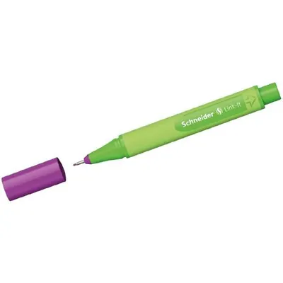 Produktbild von Schneider Schreibgeräte Link-It, Violett, Grün, Violett, Kunststoff, Dreieck, Electric-purple, Faser