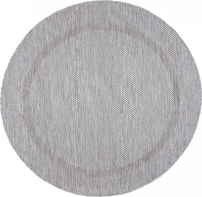 Produktbild von Outdoor Teppich RELAX Silber 120 cm Rund