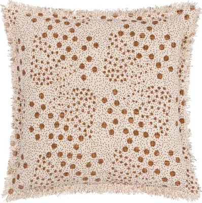 Produktbild von Yard - Fransen - Kissenhülle "Hara", gewebter Stoff RV3020 (50 cm x 50 cm) (Eigelb)