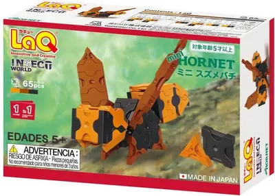 Produktbild von LaQ Lernspielzeug: Mini-Hornisse aus der Insektenwelt