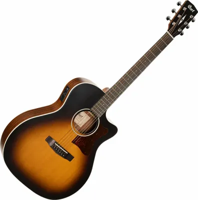 Zdjęcie produktu dla Cort GA1E Open Pore Sunburst Jumbo z elektroniką