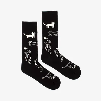 Produktbild von Socken mit originellem Design für Damen und Herren, Größe 43-46
