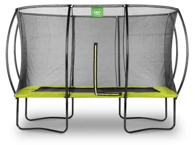 Image de EXIT Silhouette Trampoline 244x366cm – Sur pieds – Rectangulaire – Trampoline de Jardin – Vert