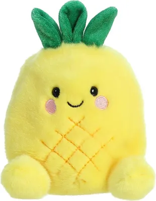 Image de Peluche ananas, animal en peluche doux de 10 cm