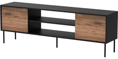 Obrázok produktu pre Komoda RTV AKAGI 180 EF čierna / orech