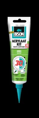 Produktbild von Bison 1491119, 150 ml, Acryl-Dichtstoff, Für die Nutzung im Innenbereich geeignet, Für die Nutzung im Außenbereich geeignet, Weiß