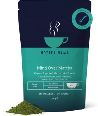 Produktbild von Hottea Mama Mind Over Matcha  Matcha Latte Pulver 200 g – Vegan & Cremig