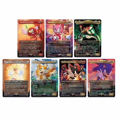 Produktbild von Magic: The Gathering - Secret Lair x Sonic: Friends & Foes - Englisch
