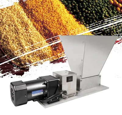 Produktbild von Elektrische Getreidemühle - 75 W - Einstellbare Walzen - Edelstahl/Aluminiumlegierung - 220 V - Fassungsvermögen max. 4 l - 75 U/min