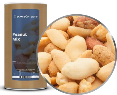 Produktbild von CrackersCompany Erdnuss-Mischung (Peanut Mix), Membrandose 700 g