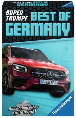 Produktbild von Ravensburger Supertrumpf Best of Germany, Kartenspiel, Sammelkartenspiel, 7 Jahr(e)