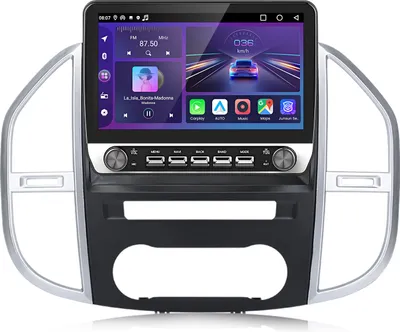 Zdjęcie produktu dla 10.1" Android 13 Car Radio Carplay Dla Mercedes-Benz Vito 3 W447 2014-2022 GPS Navi WIFI BT DAB+ SWC USB 1+32G Z Pokrętłem