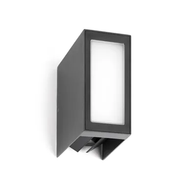 Image de Applique murale extérieure LED LOG 3000K IP54 gris foncé