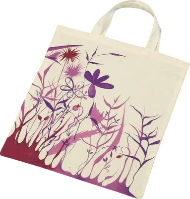 Produktbild von Einkaufstasche 38x42cm natur Packung mit 3 Stück