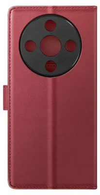 Image de Mayaxess, étui 2 en 1 pour Honor Magic 8 Lite, avec coque amovible, couleur bordeaux