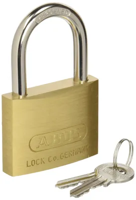 Produktbild von ABUS 35107 Vorhängeschloss mit Schlüssel, Messing, 30 mm, modernes)