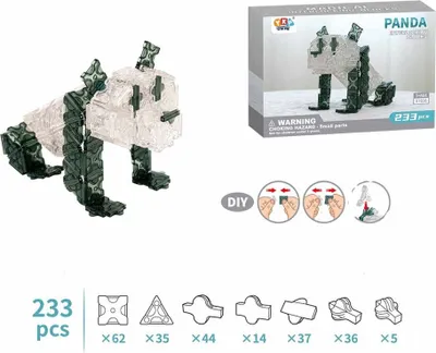 Obrázok produktu pre Stavebnica model panda 233ks