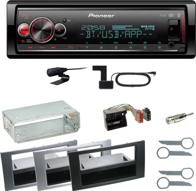 Produktbild von Pioneer MVH-S520DAB Bluetooth USB Einbauset für Ford Focus C-Max Fiesta Transit