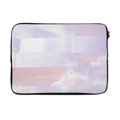 Produktbild von MuchoWow® Laptop Hülle 14 ZollPastell - Farbe - Gestaltung Laptoptasche - Laptoptasche - Stoßsicher - Schutzhaube