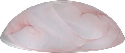 Image de Verre de lampe Suspension Ø 300mm Verre de rechange Marron avec stries Abat-jour Verre E27