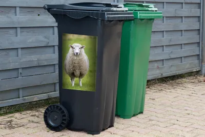 Produktbild von MuchoWow® - Mültonnen-sticker - Sticker - Aufkleber für die Mülltonne