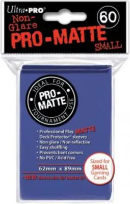 Image de 60 pochettes de protection pour cartes Ultra Pro Small : Pro-Matte (62 x 89 mm)