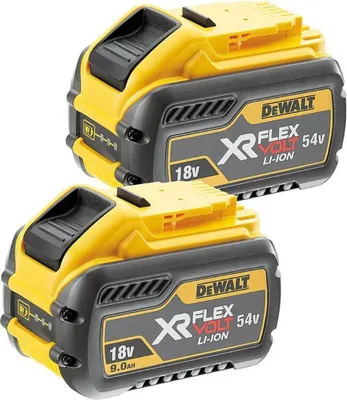 Image de DeWalt DCB547X2-XJ Jeu de 2 batteries 54 Volt / 162 Wh